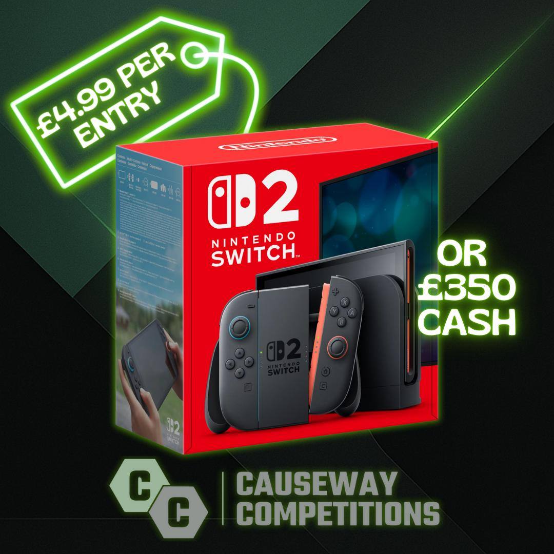 Nintendo Switch 2 Or £350 Cash + Instant Wins